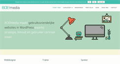 Desktop Screenshot of boemedia.nl