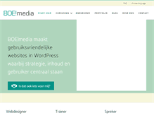 Tablet Screenshot of boemedia.nl